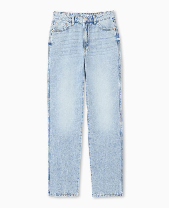 Jean droit taille regular bleu - Pimkie