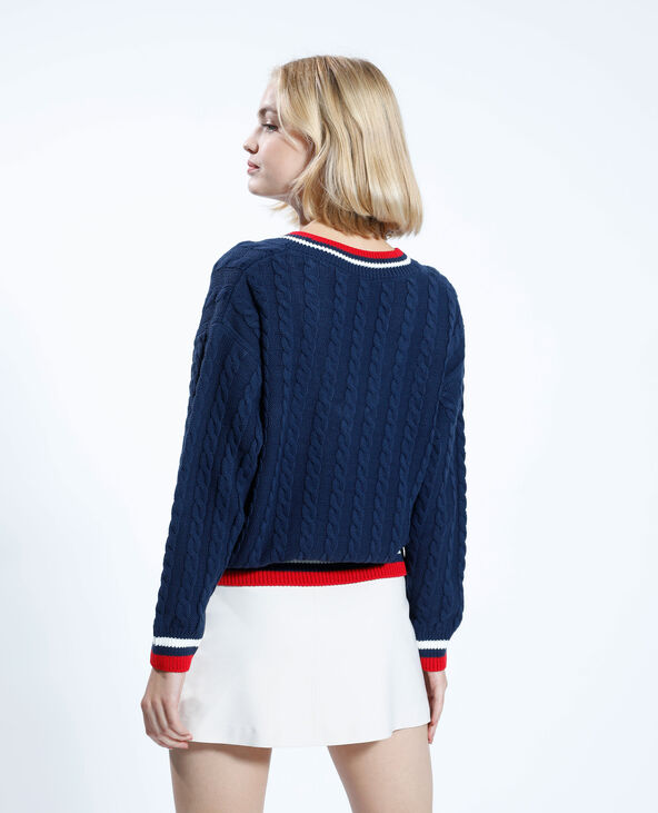 Pull esprit université bleu marine - Pimkie