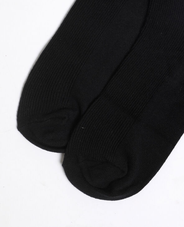 Chaussettes à perles noir - Pimkie