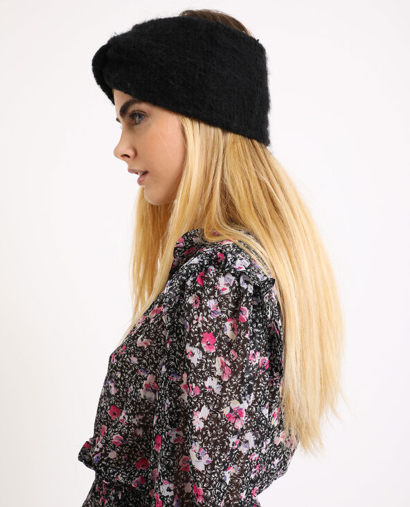 Bandeau en maille noir - Pimkie