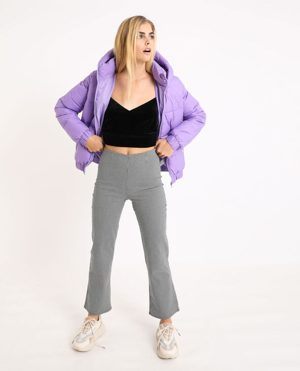 Brassière en velours noir - Pimkie