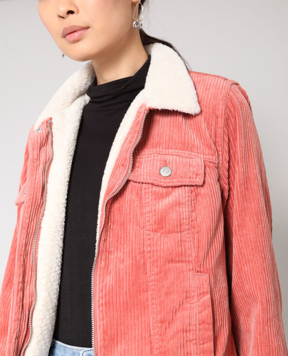 Veste velours moumoute femme 2025