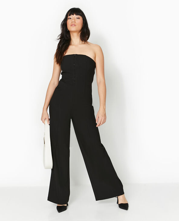 Combinaison bustier noir - Pimkie