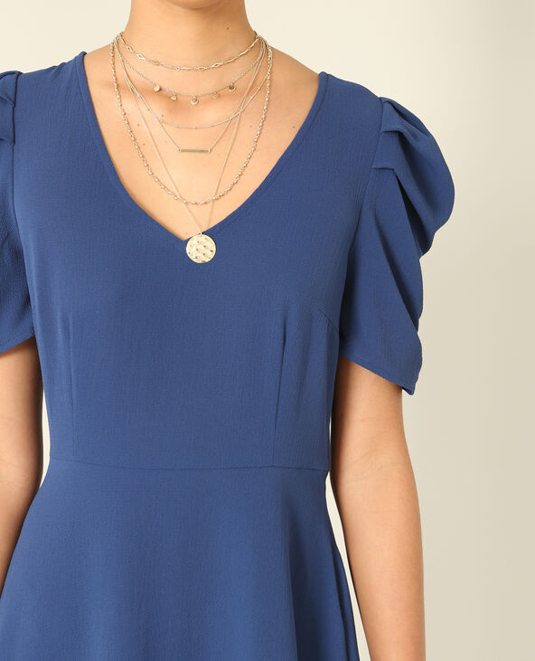 Robe fluide bleu marine - Pimkie