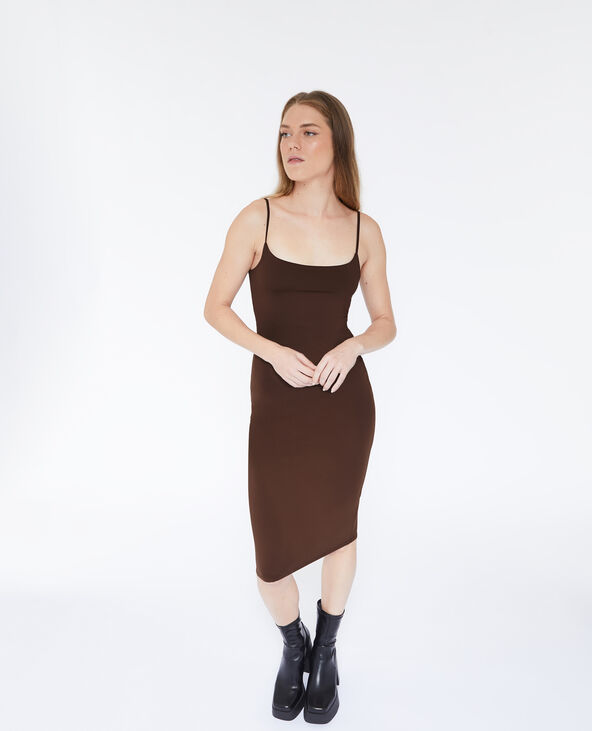 Robe midi 2025 bretelles