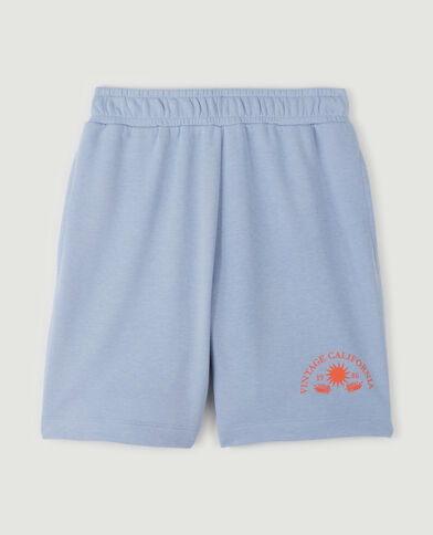 Short molleton bleu - Pimkie