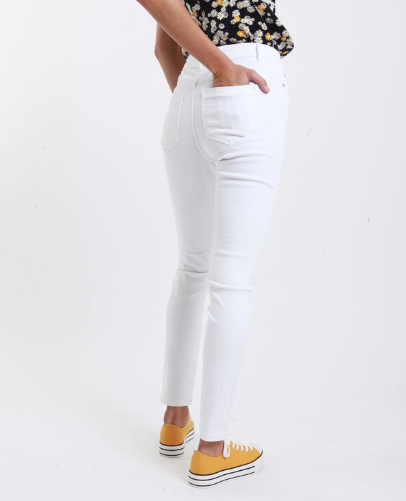 Jean skinny mid waist blanc - Pimkie