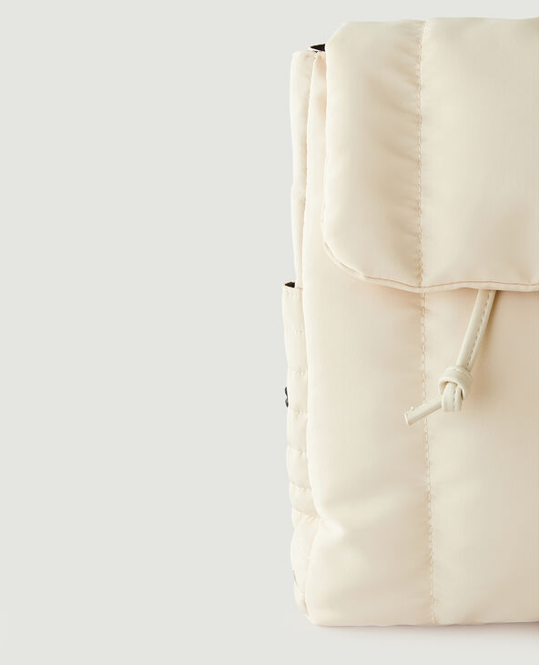 Sac à dos matelassé blanc - Pimkie