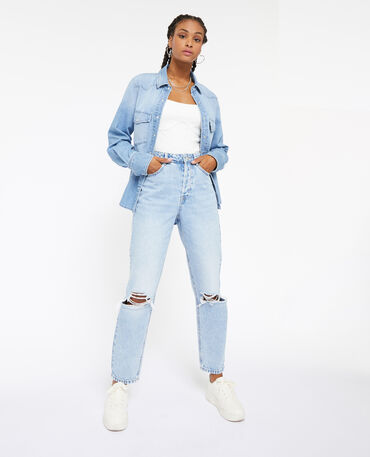 Pantalon deals jean troué