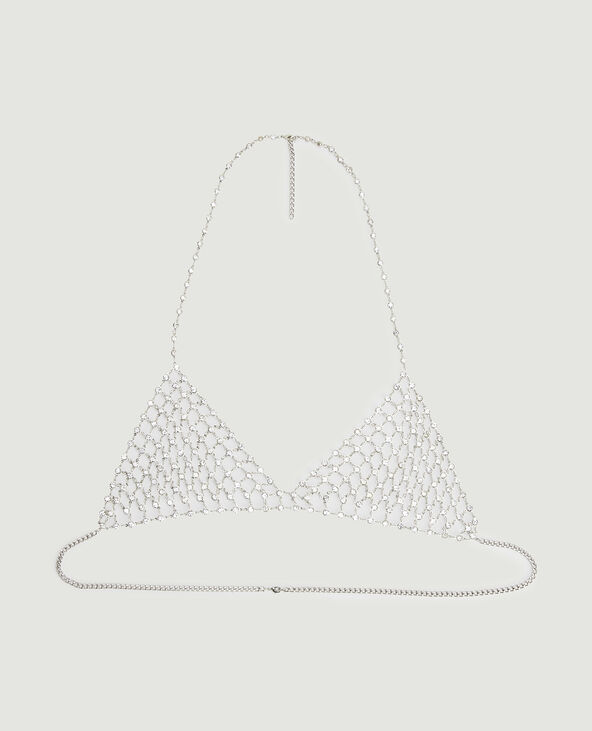 Brassière en strass doré - Pimkie