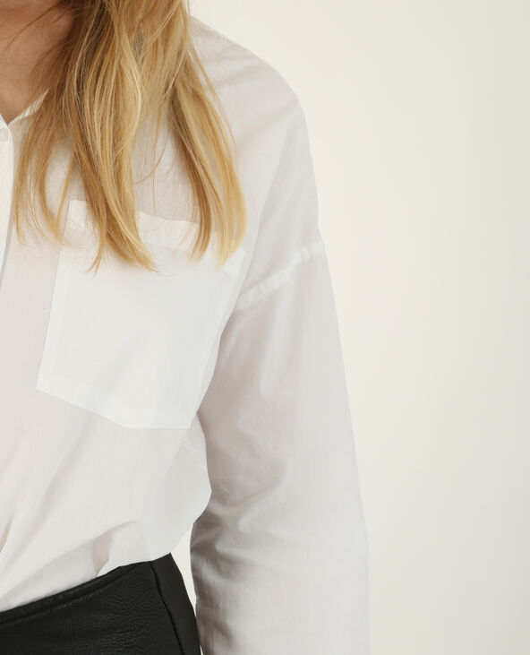 Chemise à nœuds blanc - Pimkie