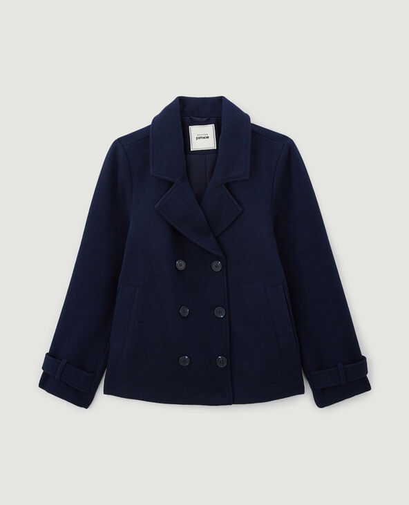 Manteau style caban bleu marine - Pimkie
