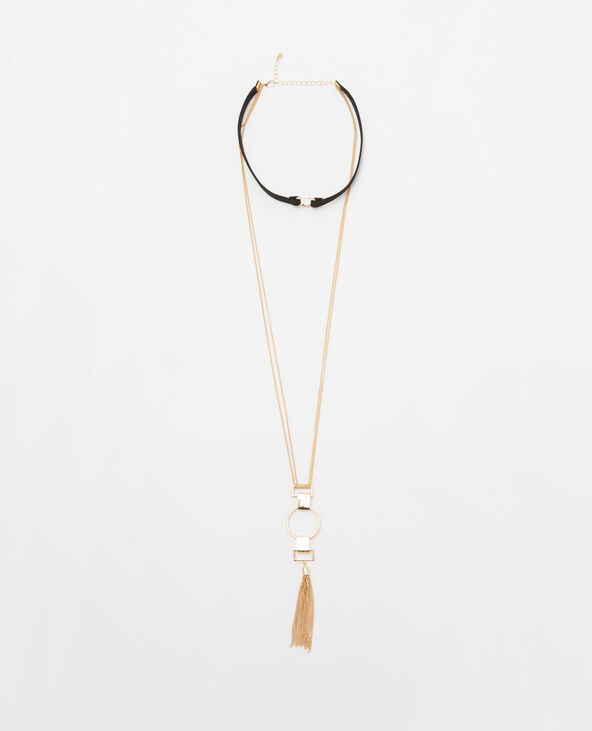 Collier multi-rangs doré - Pimkie