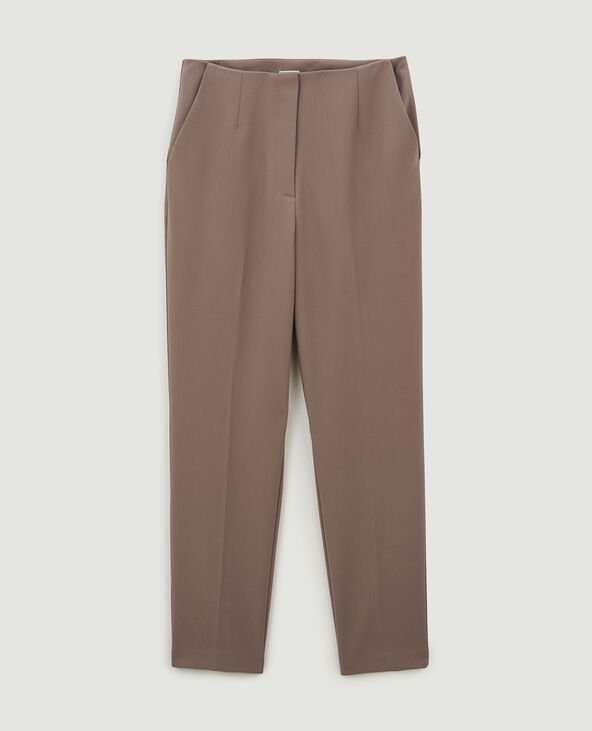 Pantalon cigarette taupe - Pimkie