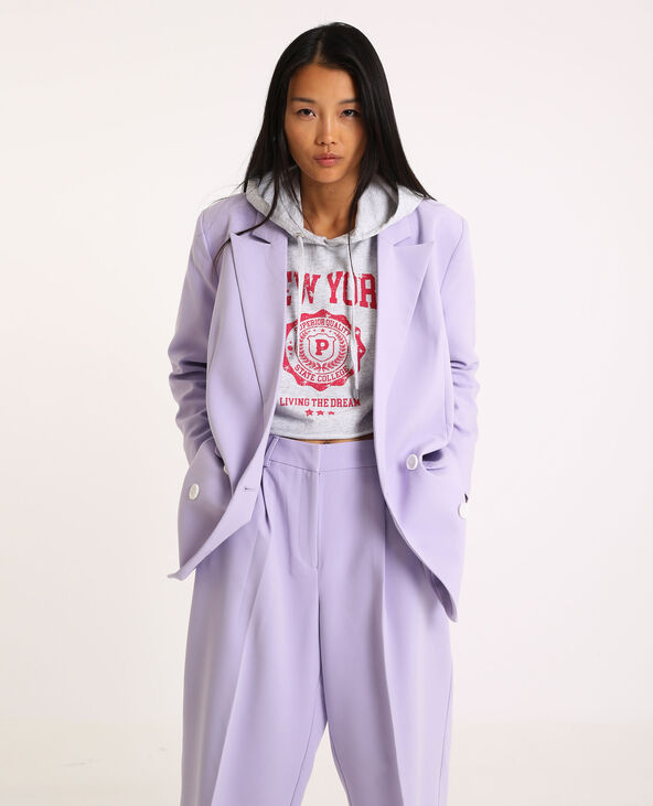 Blazer oversized violet - Pimkie