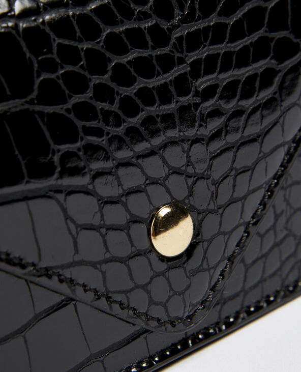 Sacoche banane croco noir - Pimkie