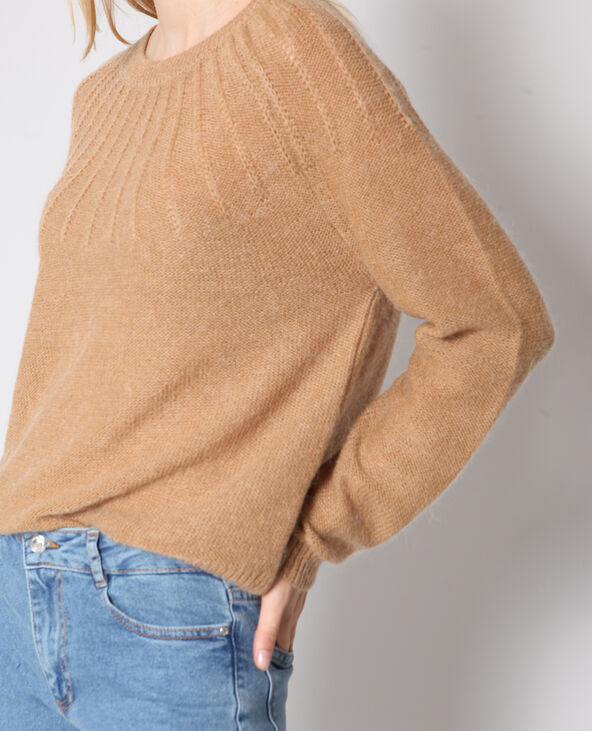Pull léger beige - Pimkie