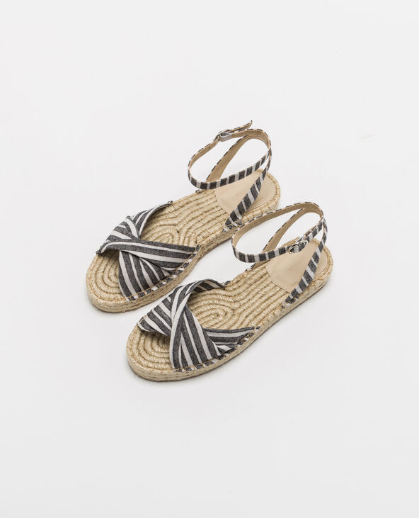 Sandales en paille beige - Pimkie
