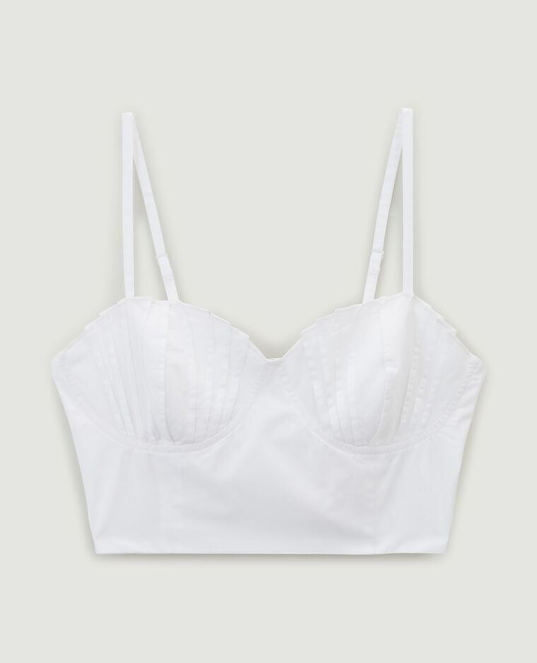 Brassière balconnet blanc - Pimkie