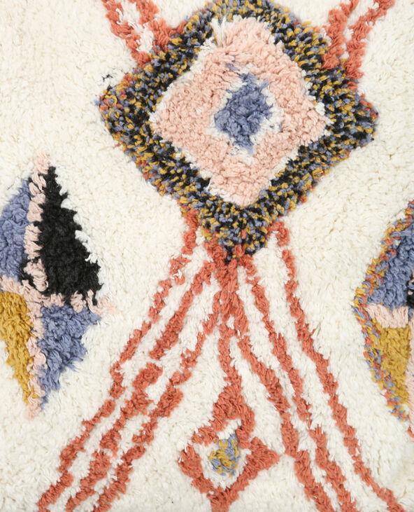 Housse de coussin berbère blanc - Pimkie