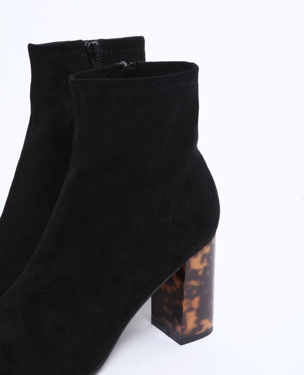 Bottines talons en cailles Pimkie