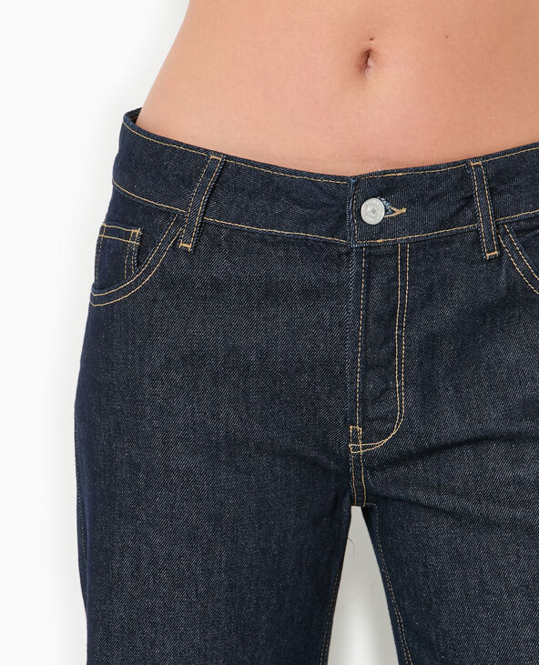 Jean wide taille basse bleu - Pimkie