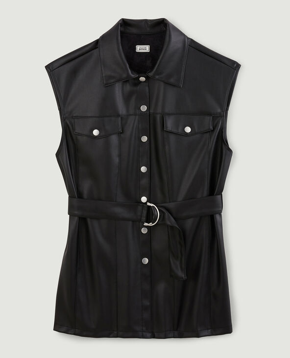 Veste sans manche noir - Pimkie