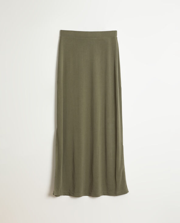 Jupe longue vert kaki - Pimkie
