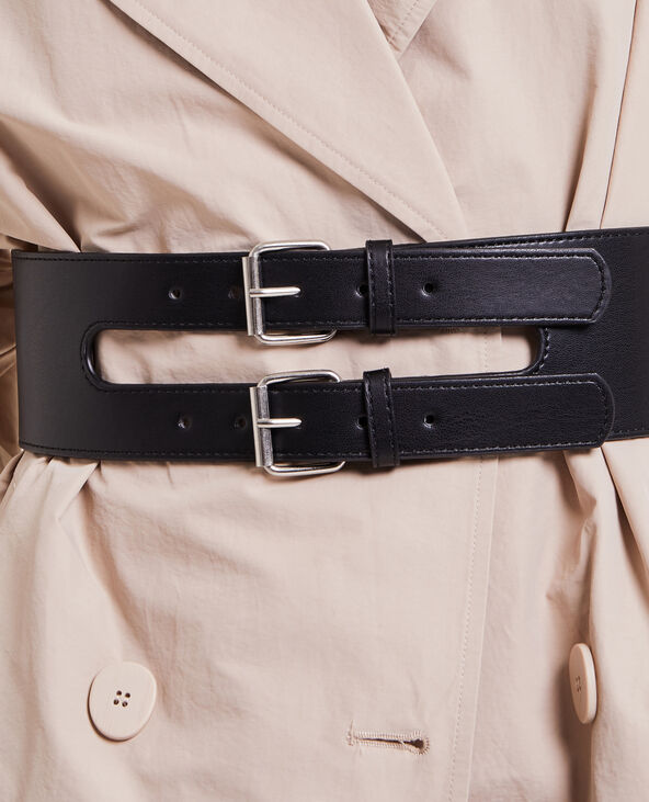 Ceinture large double boucle Pimkie