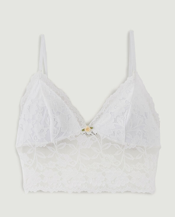 Brassière dentelle écru - Pimkie