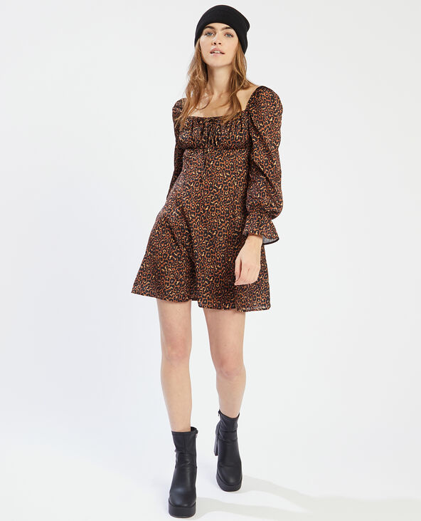 Robe léopard marron - Pimkie