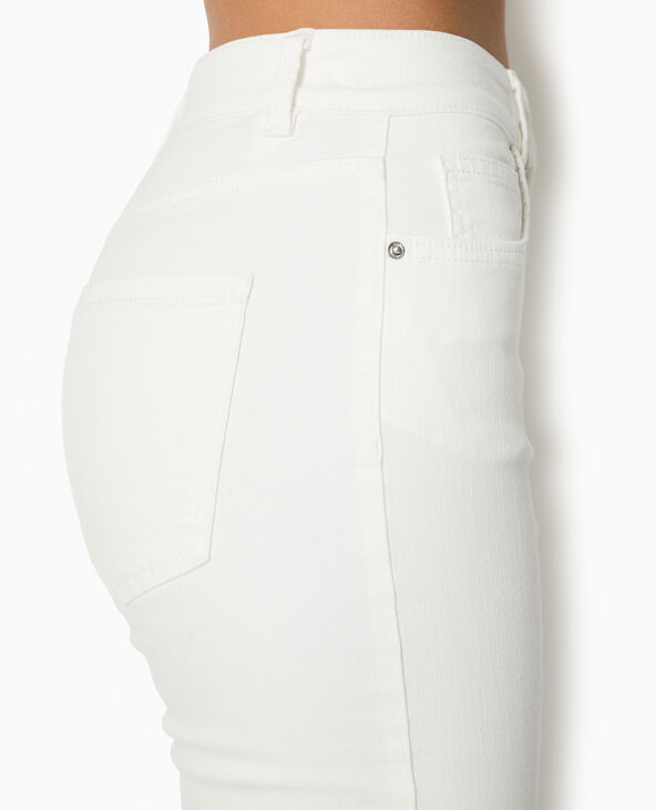 Jean skinny taille haute blanc - Pimkie