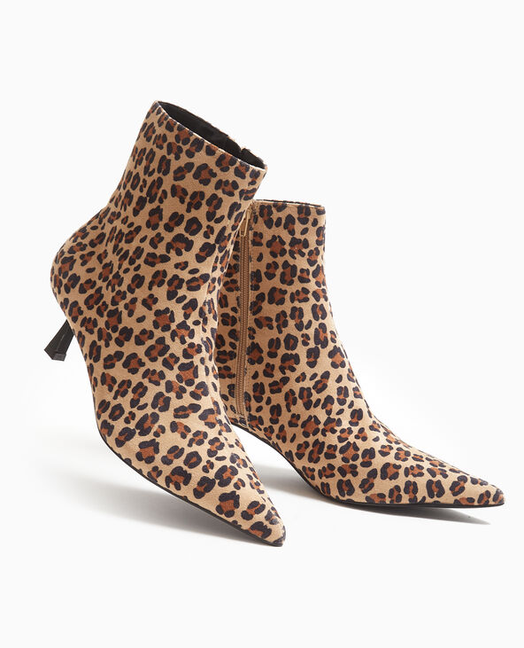 Boots pointues petits talons beige - Pimkie