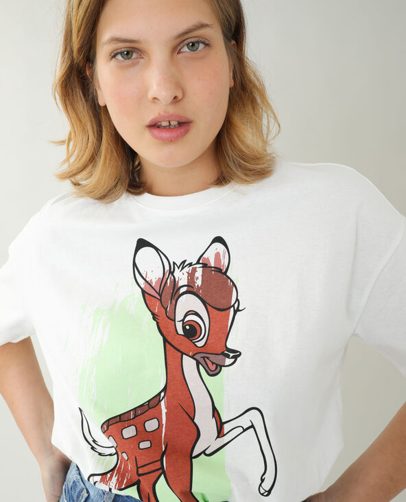 T-shirt ample Bambi écru - Pimkie