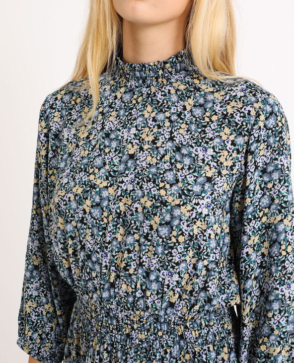 Robe col montant noir - Pimkie