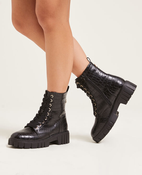Pimkie top bottines noires