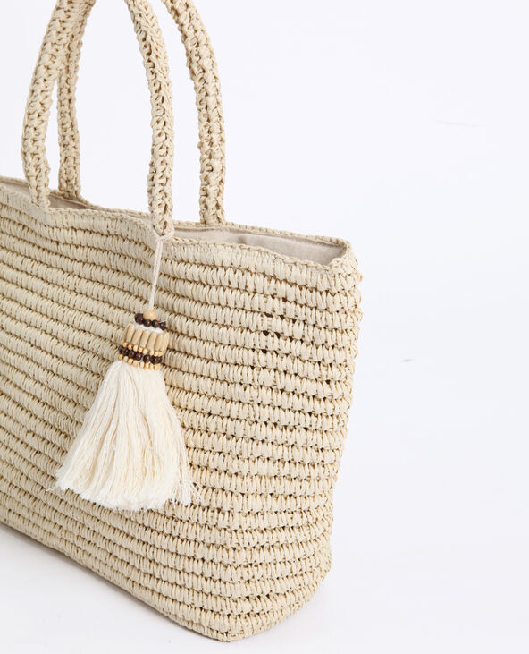 Panier en paille camel - Pimkie