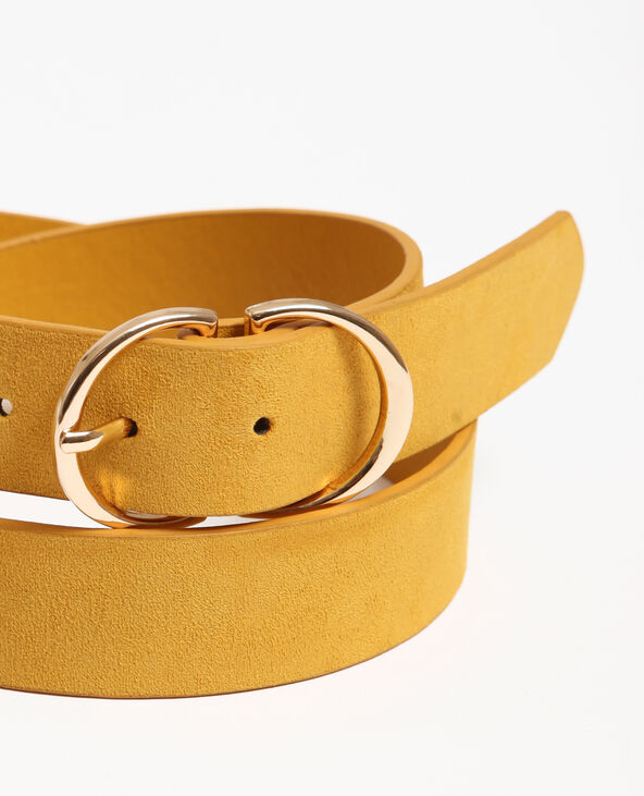 Ceinture jaune jaune ocre - Pimkie