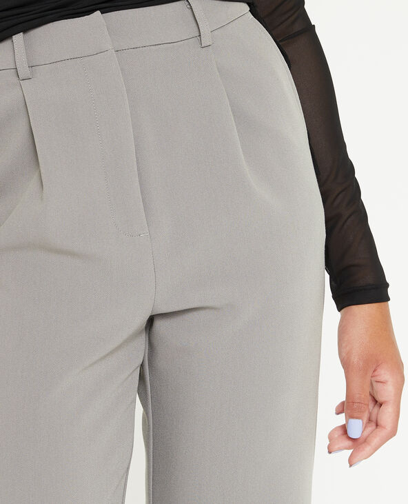 Pantalon droit city gris foncé - Pimkie