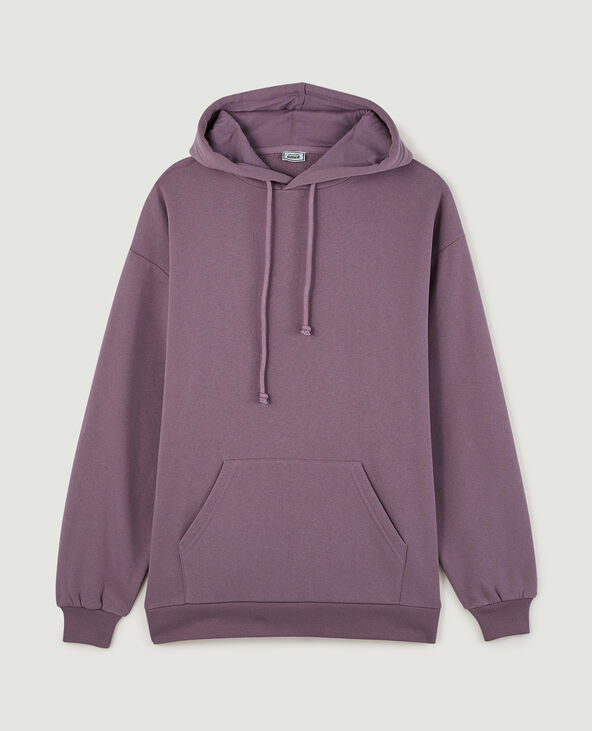 Sweat capuche oversize lilas - Pimkie