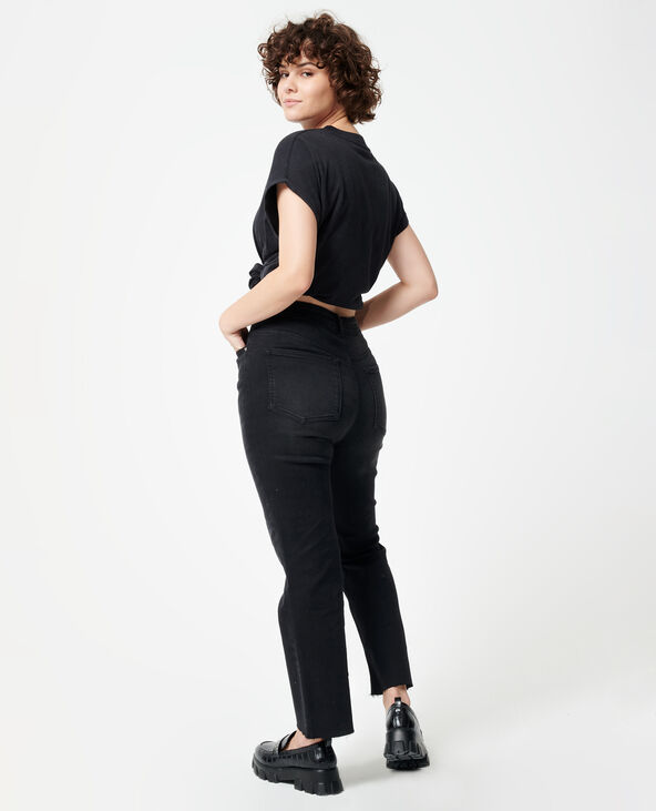 Jean flare cropped noir - Pimkie
