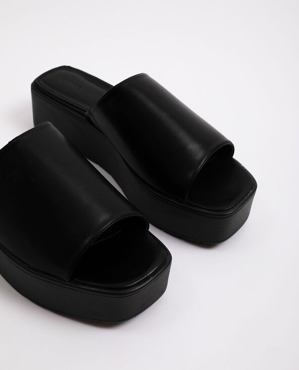 Sandales à plateforme noir - Pimkie