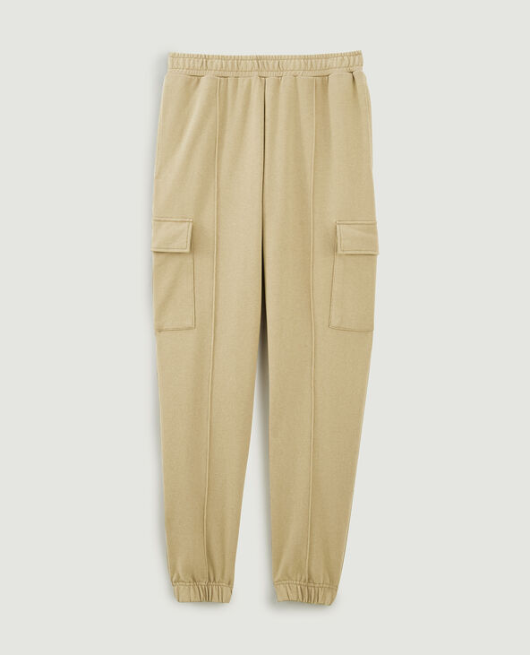 Pantalon de jogging cargo camel - Pimkie