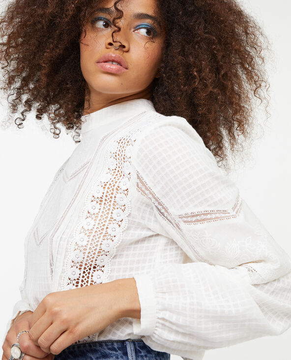Blouse broderie cheap anglaise pimkie