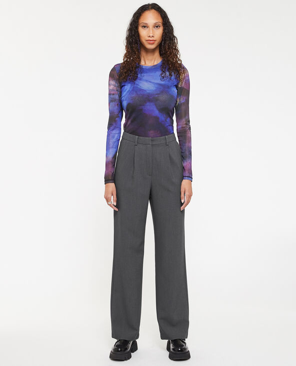 Pantalon droit city gris foncé - Pimkie