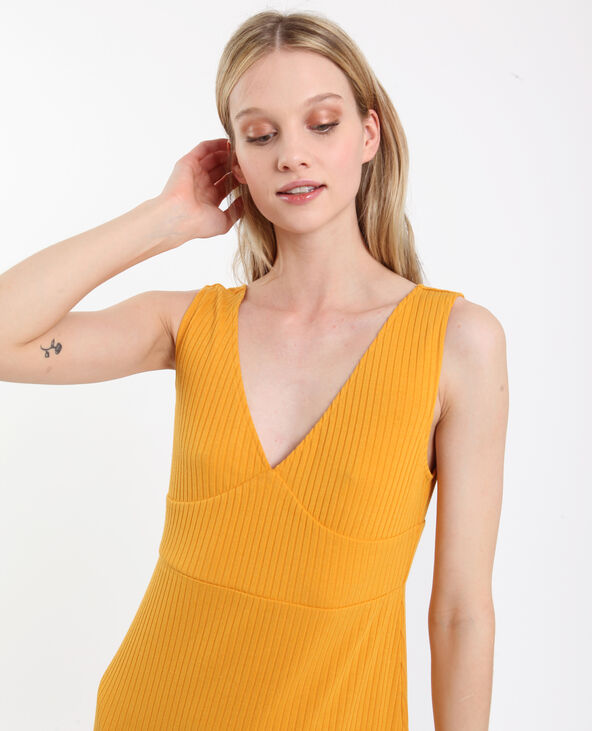 Robe longue jaune pimkie outlet