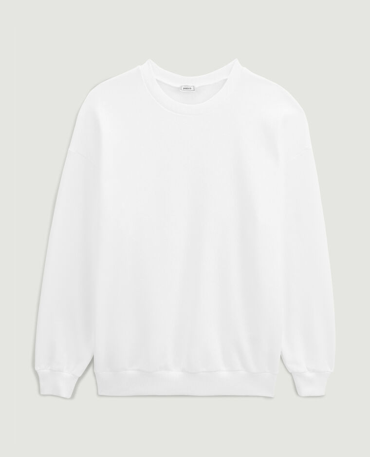 Sweat col rond écru - Pimkie