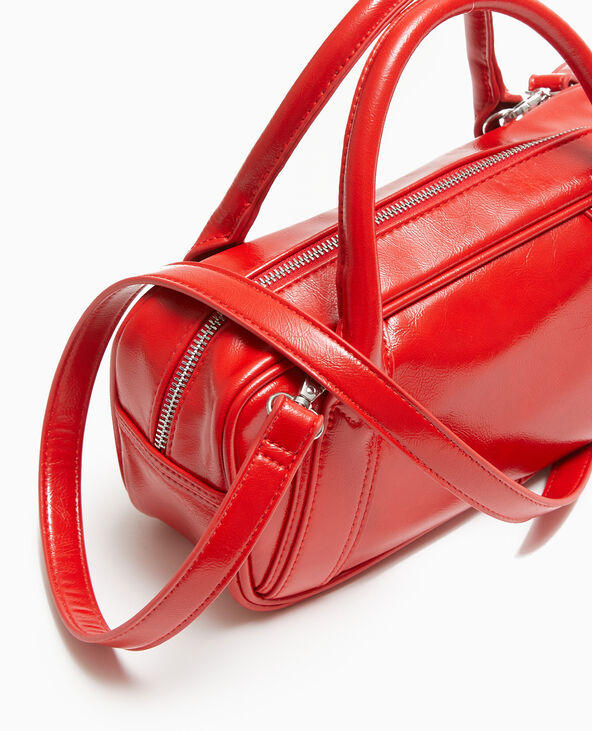 Sac bowling rectangulaire rouge - Pimkie