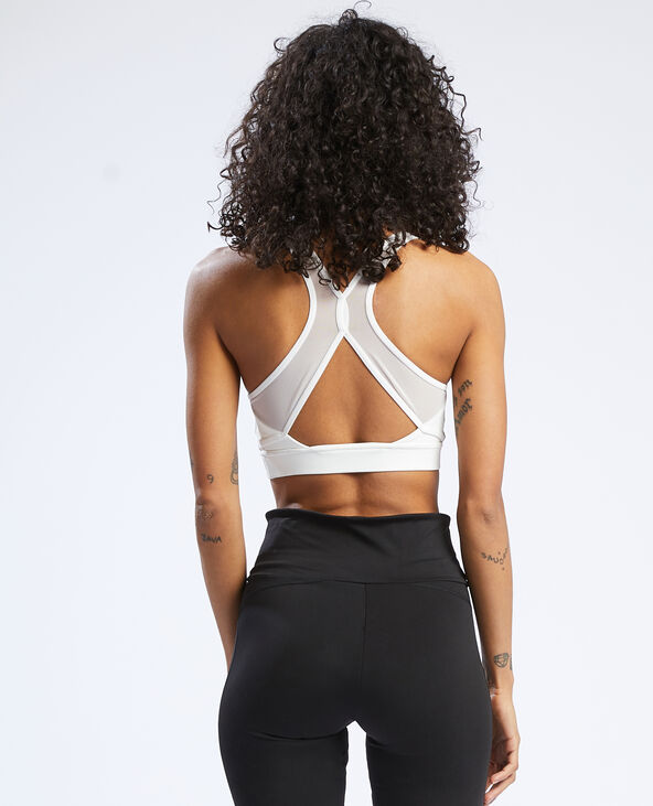 Brassière de sport blanc - Pimkie