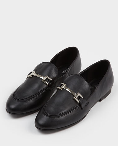 Mocassins avec détail mors noir - Pimkie